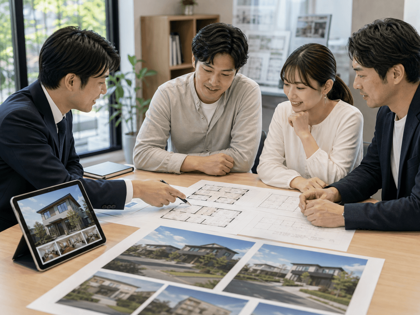 間取り・外観案のイメージ